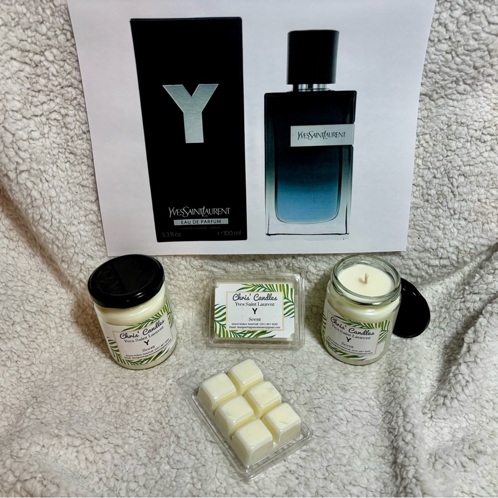 Yves Saint Laurent Y Eau de Parfum Scent Candle/Melts Bundle (type)
